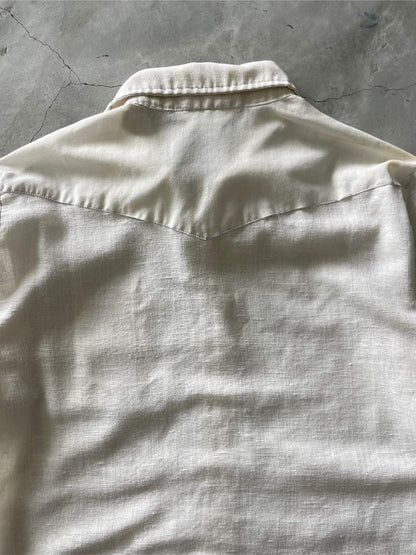 White Linen Button Down - S/M