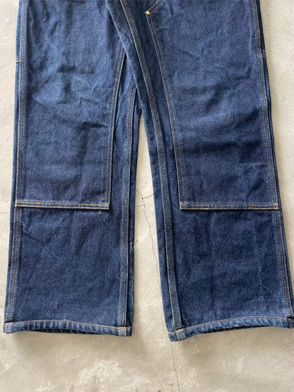 Dark Denim Carhartt Double Knees - 36" x 30"