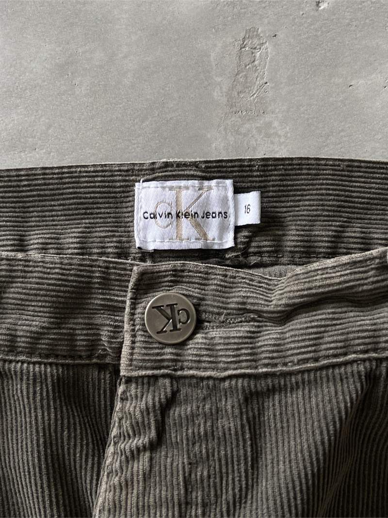 Studded Calvin Klein Corduroy Flares - 38" x 32"