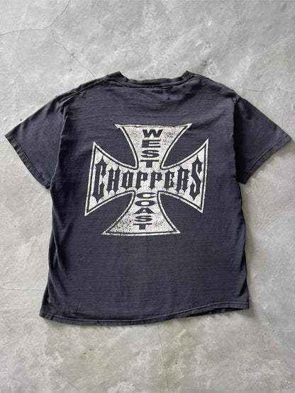 Distressed West Coast Choppers T-Shirt - L/XL