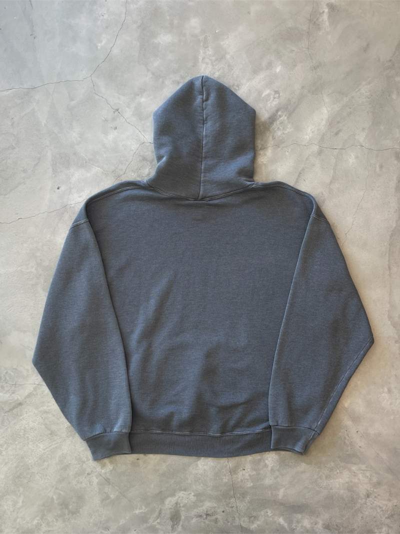 Dark Grey Russell Hoodie - 90s/00s - XL