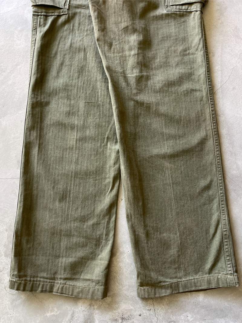 WW2 HBT 13 Star Cargo Pocket Pants - 40s - 30"