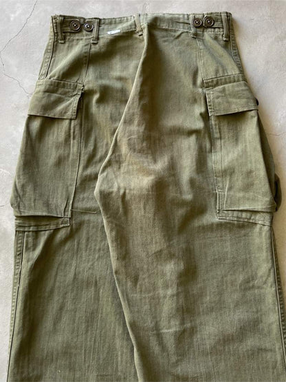 WW2 HBT 13 Star Cargo Pocket Pants - 40s - 30"