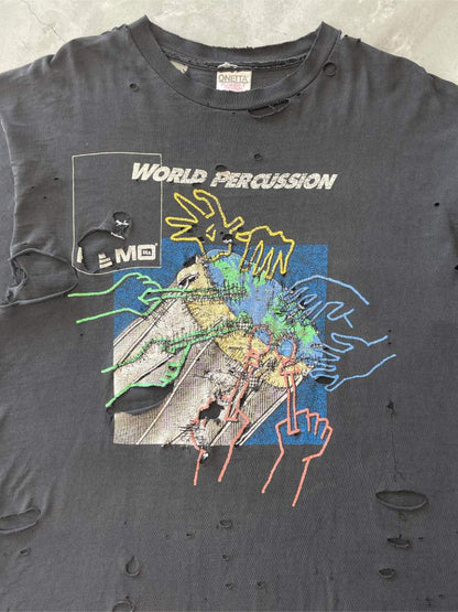 Thrashed World Percussion T-Shirt - XXL