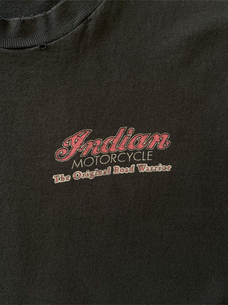 Indian Motorcycle T-Shirt - 90s - L