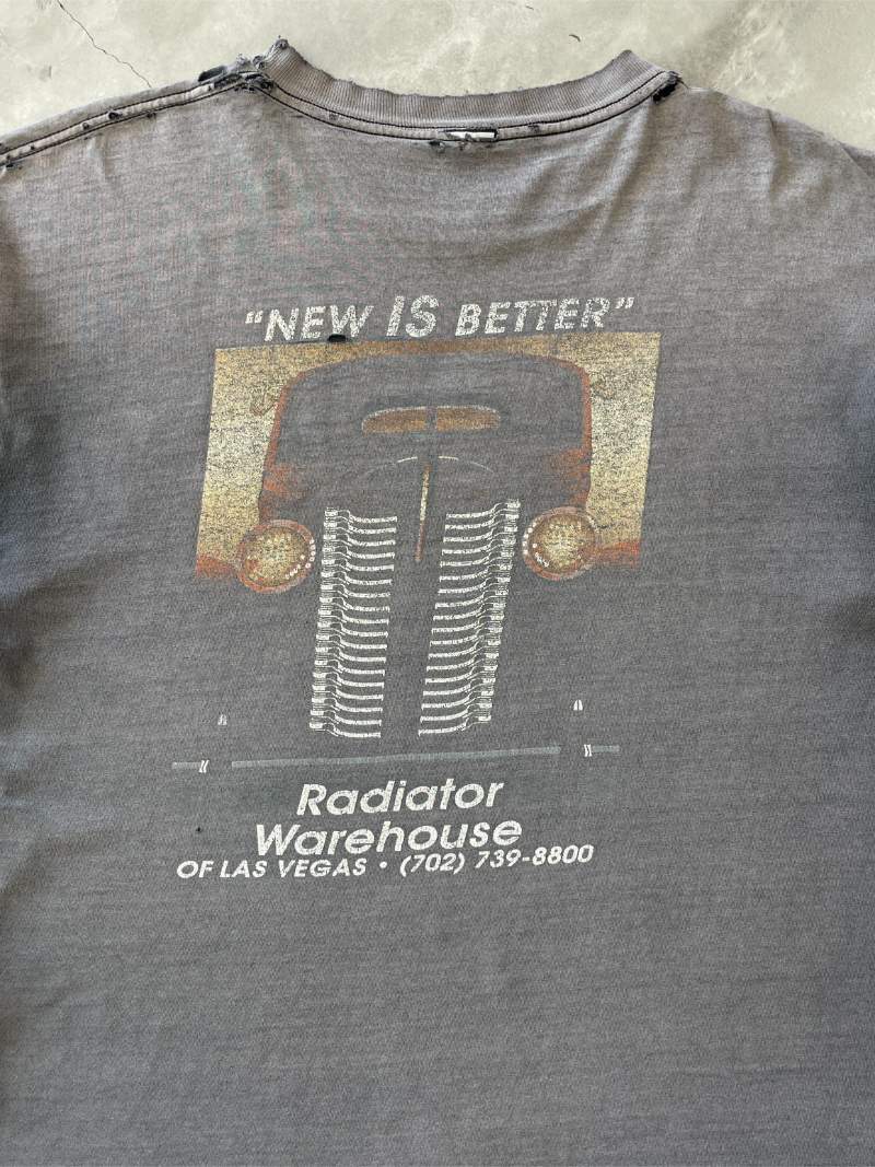 Sun Faded Radiator Warehouse T-Shirt - XL