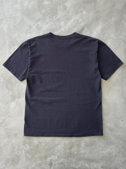 Faded Black Blank T-Shirt - XL