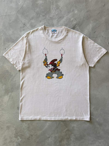 Mickey Mouse Gunslinger T-Shirt - L