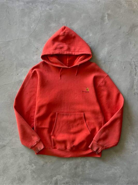 Sunset Red Carhartt Hoodie - XXL