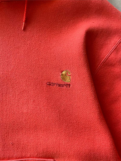 Sunset Red Carhartt Hoodie - XXL