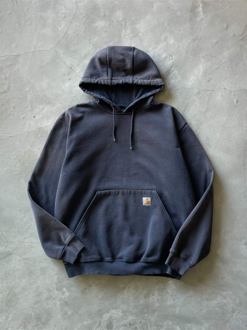 Faded Navy Carhartt Hoodie - XL