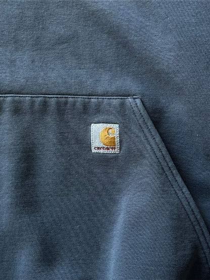 Faded Navy Carhartt Hoodie - XL