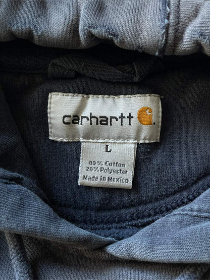 Faded Navy Carhartt Hoodie - XL