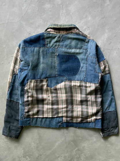 Williams Bay Frankenstein Plaid Flannel Button Down Shirt - 70s/80s - L