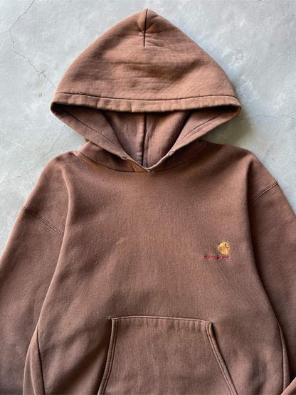 Brown Carhartt Hoodie - L