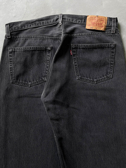 Black Levi's 501 Denim Jeans - 90s - 35"