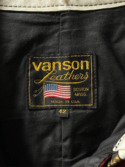 Vanson Leather Racing Jacket - M/L