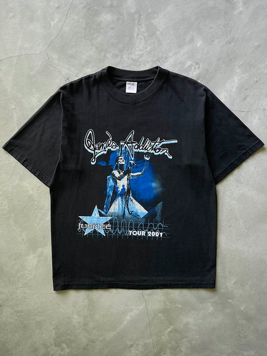 Black Janes Addiction Courtney Love T-Shirt - 2001 - M/L