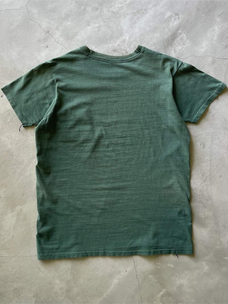 Forest Green Pocket T-Shirt - 50s/60s - M