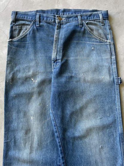 Mud Wash Denim Carpenters Pants - 00s - 34"