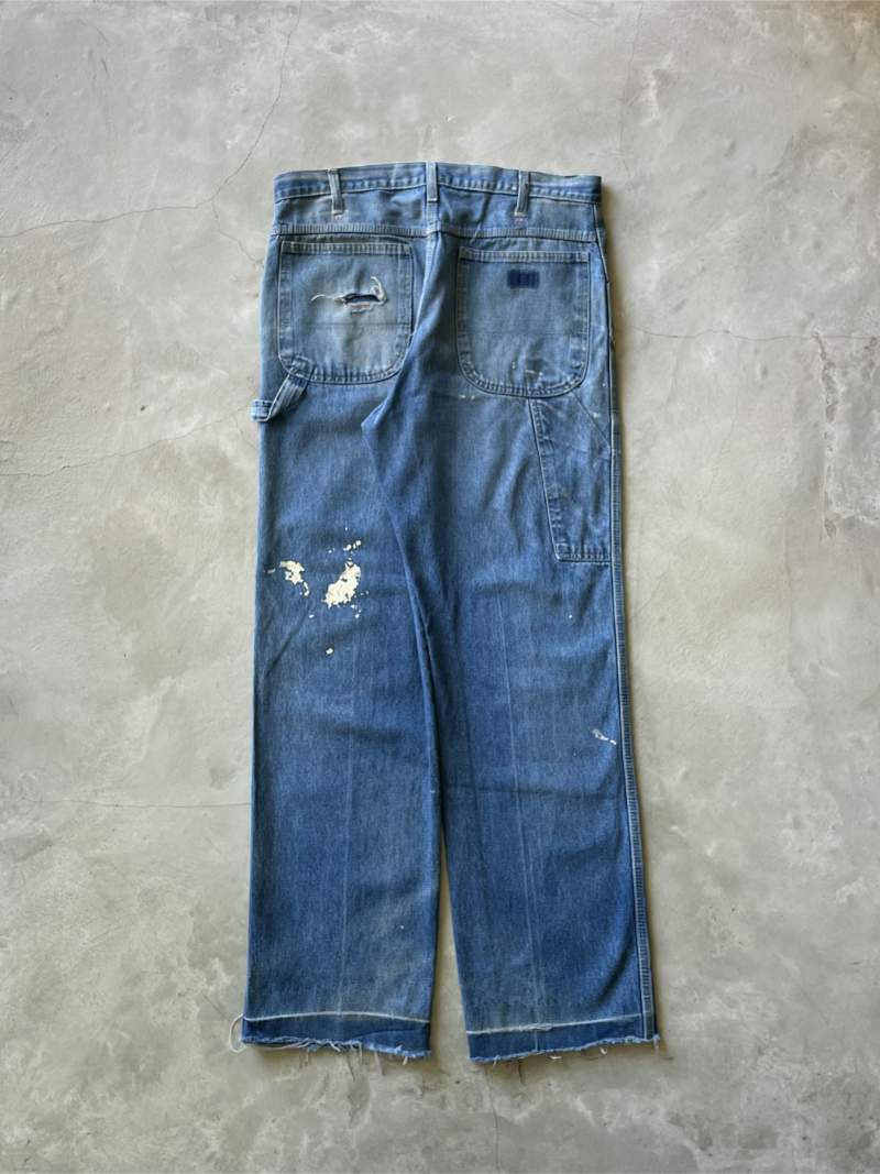 Mud Wash Denim Carpenters Pants - 00s - 34"