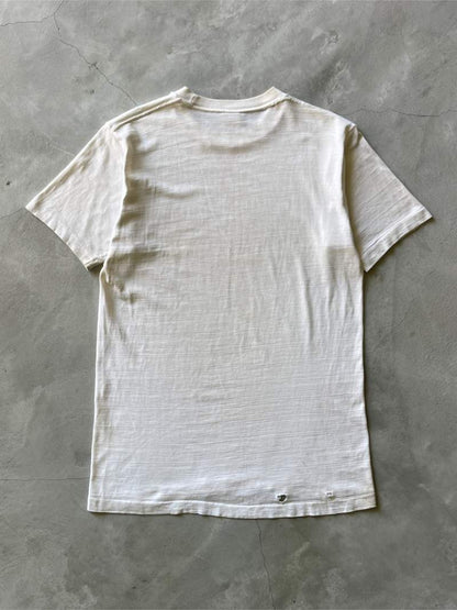 Penney's Pak-nit Dirt/Oil Stained Blank White T-Shirt - 50s/60s - XS/S