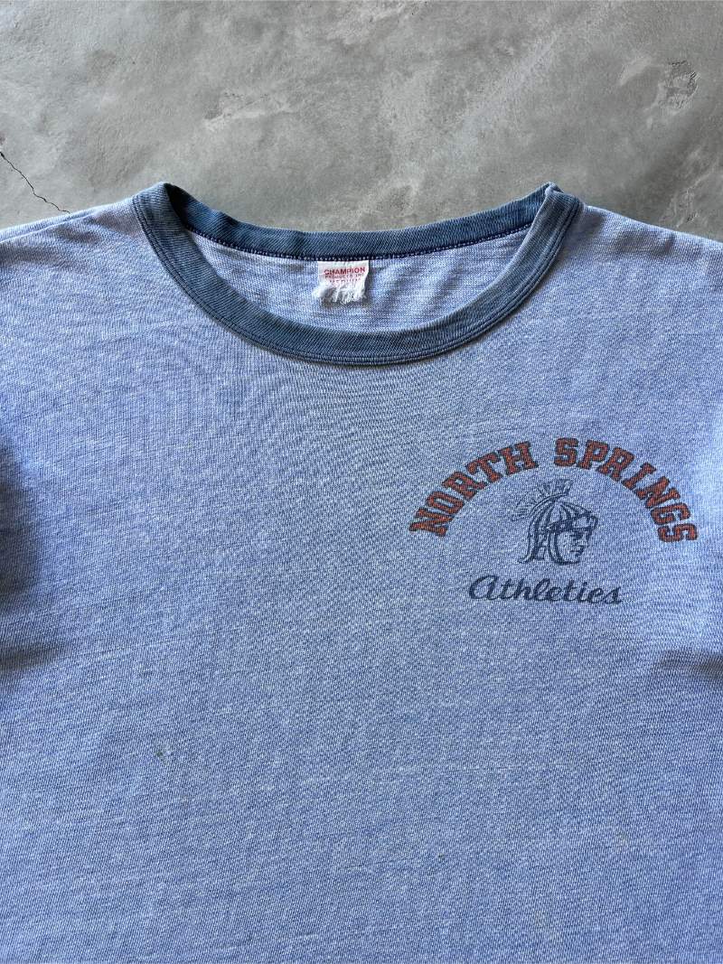 North Springs Athletics Champion Ringer T-Shirt - 60s - M/L