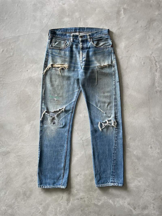 Levis 505 Redline Denim Jeans - 33"