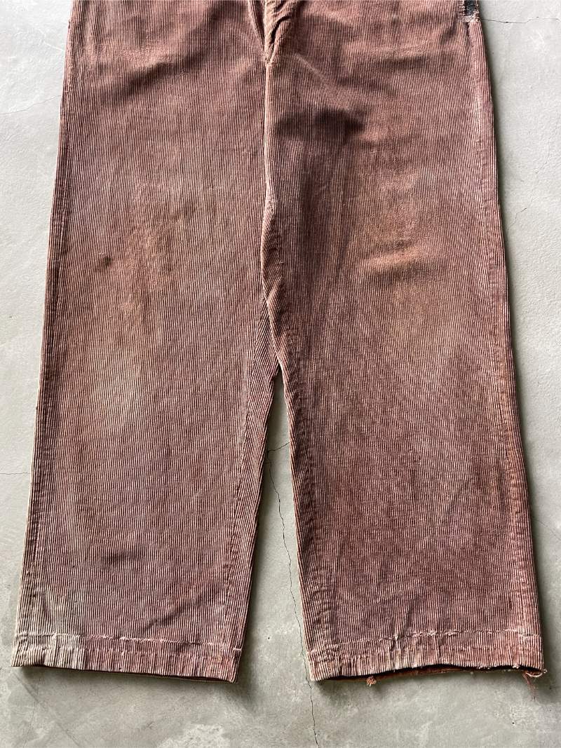 Red Brown Corduroy Pants - 36"