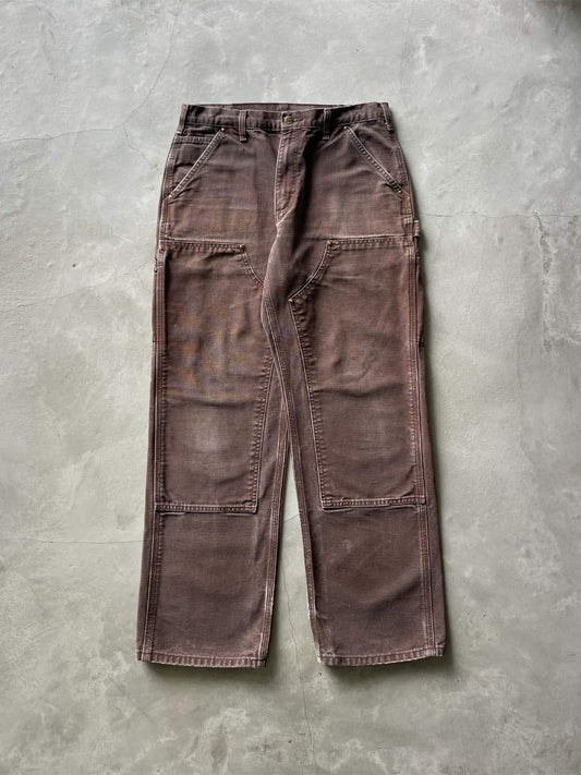 Brown Carhartt Double Knees - 32"