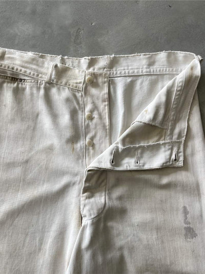 Dirty White USN Pants - 32"