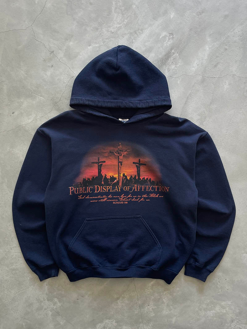 Public Display of Affection Jesus Hoodie - 00s - M