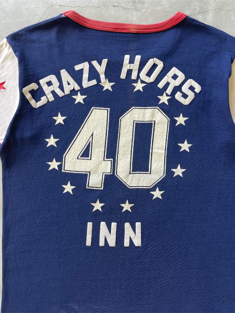 Crazy Hors Inn 40 Star T-Shirt - 60s/70s - M