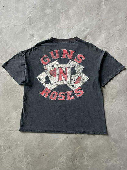 Distressed Guns N Roses T-Shirt - L/XL