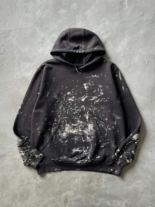 Painted Carhartt Hoodie - L