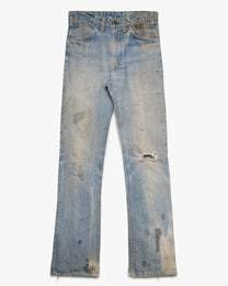Faded &amp; Bleached Levi's Bootcut Jeans