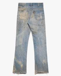 Faded &amp; Bleached Levi's Bootcut Jeans