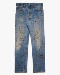 Paint Stained Levi's 501 Jeans
