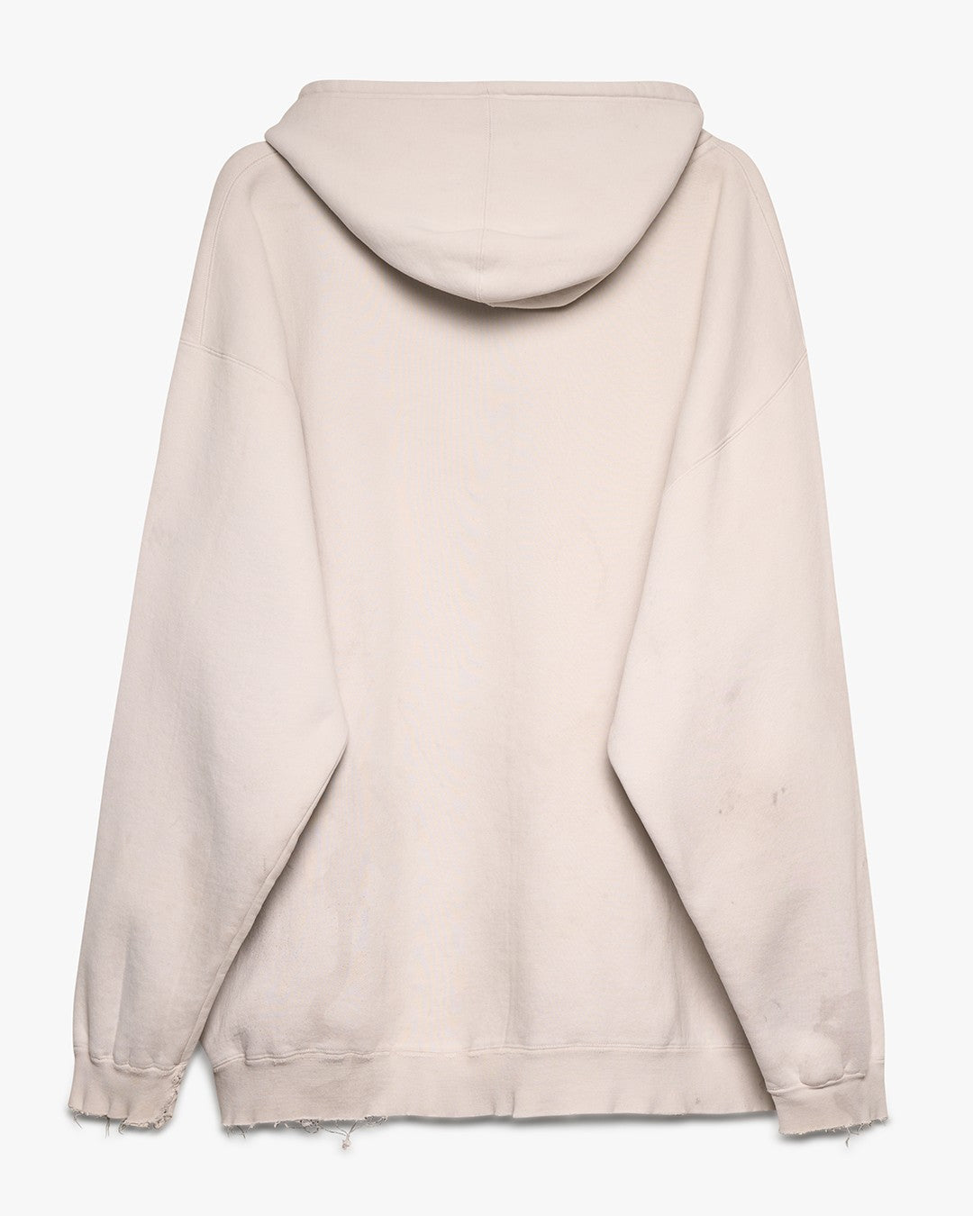 Distressed Oversized Hooded Sweatshirt