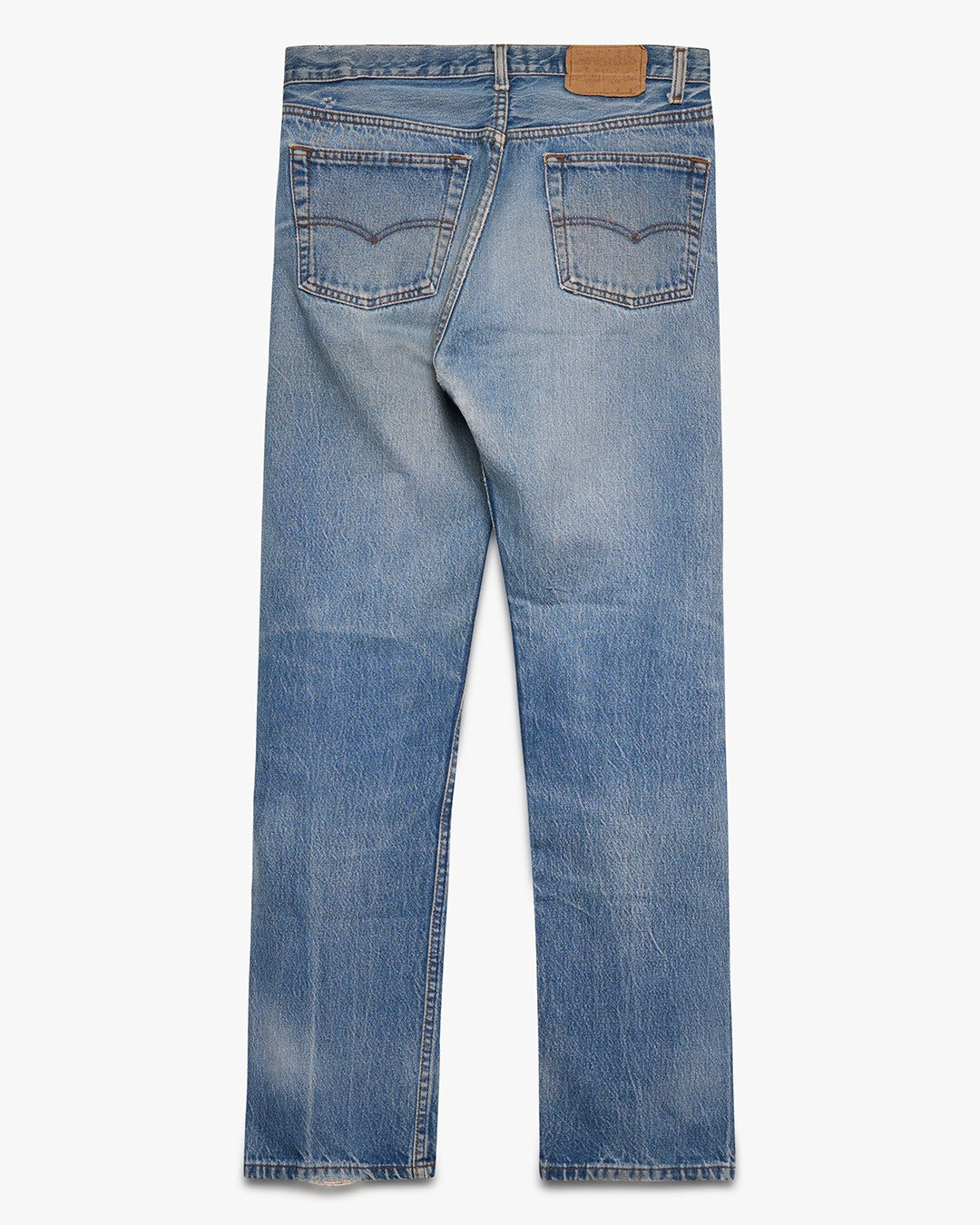 Faded &amp; Distressed Levi's 501 Jeans