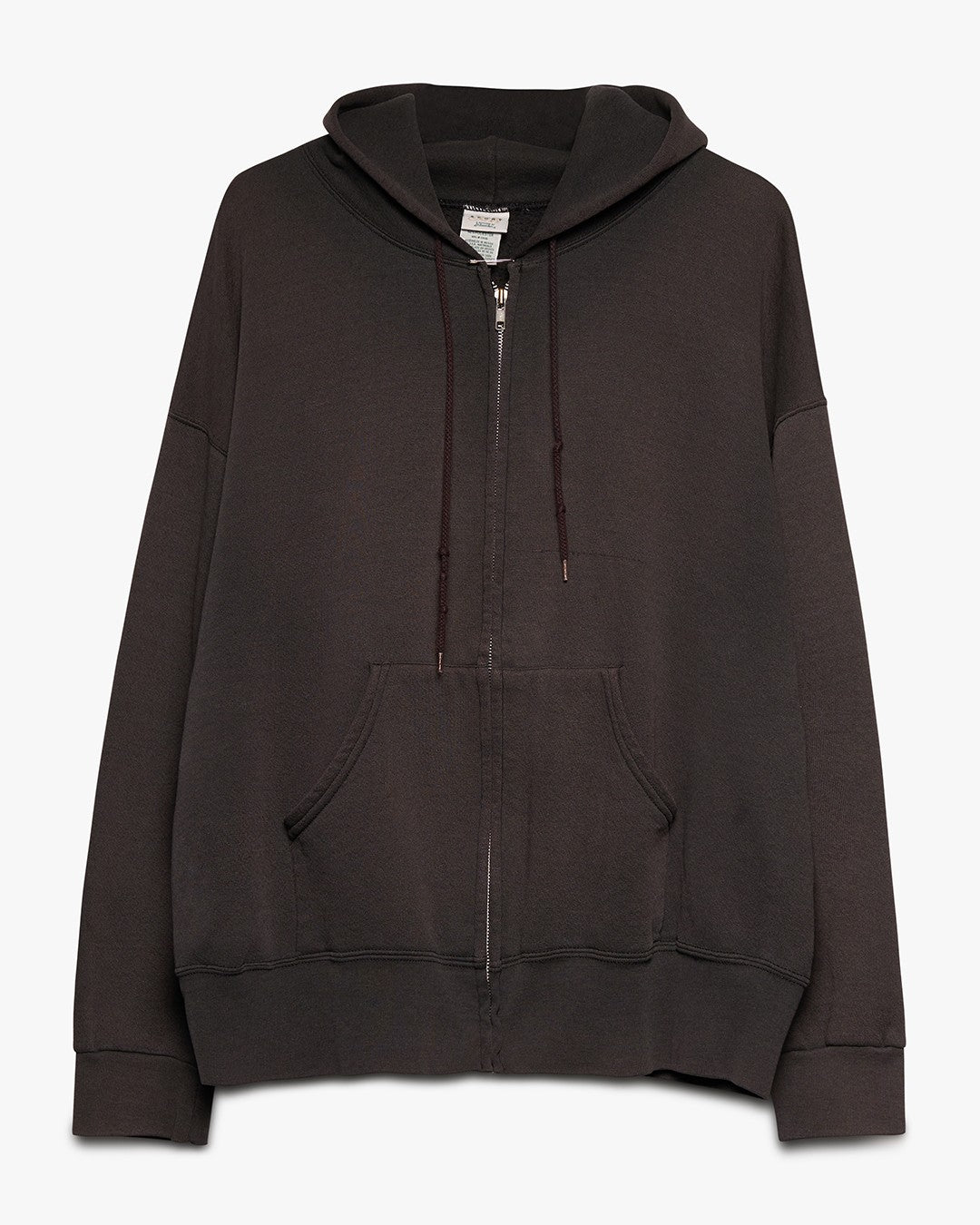 Faded Zip Up Sweatshirt
