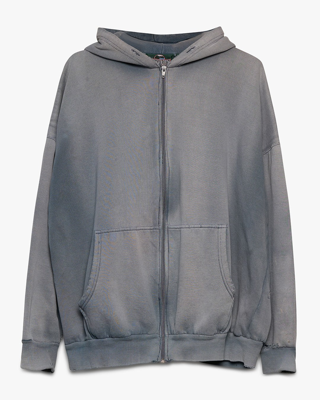 Faded Zip Up Sweatshirt