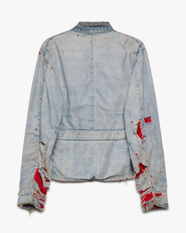 Thrashed Lined Denim Jacket