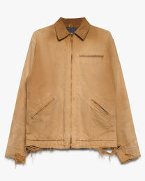 Faded Tan Carhartt Work Jacket