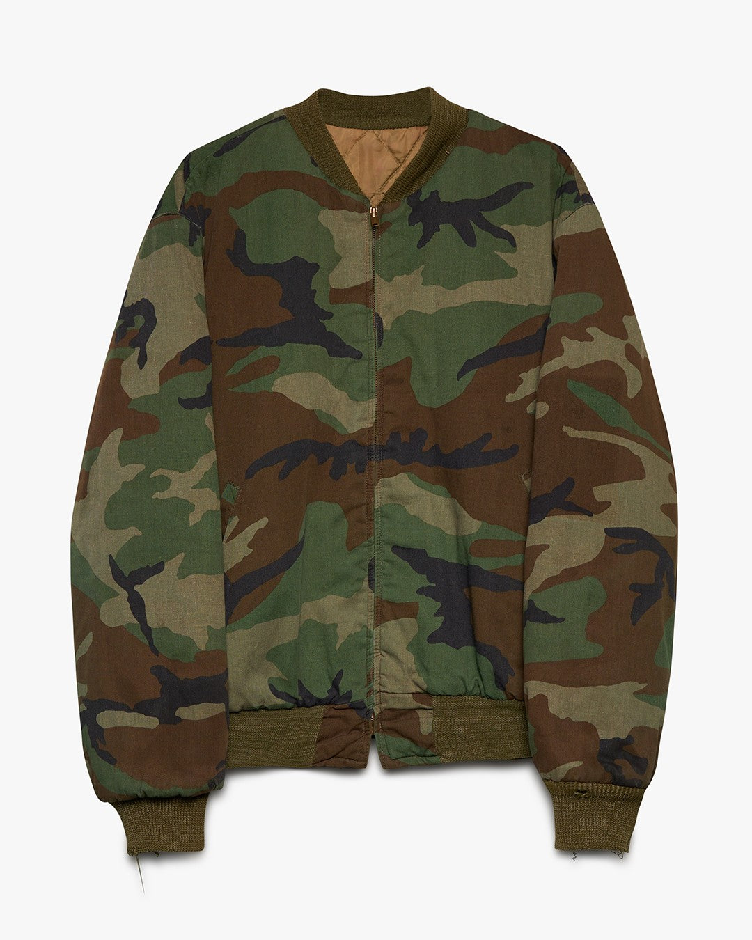 Camo Bomber Jacket