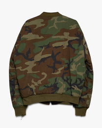 Camo Bomber Jacket