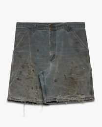 Stained &amp; Repaired Carhartt Shorts