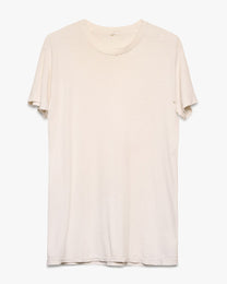 Distressed Blank White Tee