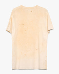 Distressed &amp; Stained Pocket Tee