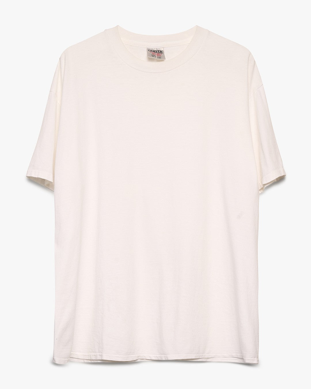 Oneita Blank White Tee